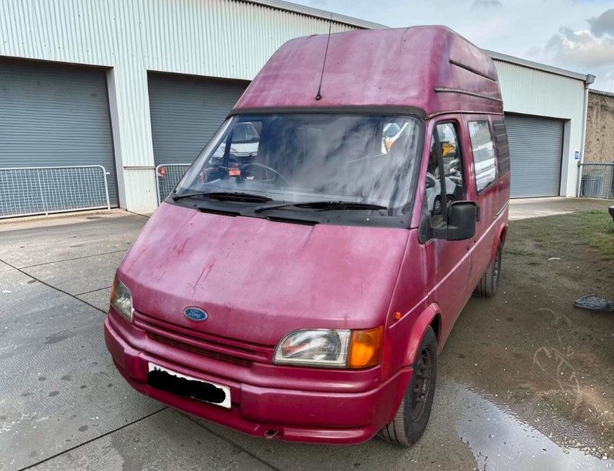 **(ONLY 77K MILEAGE)** 1994 FORD TRANSIT 150 D SWB HIGH DIESEL AUTOMATIC >>--NO VAT ON HAMMER--<<