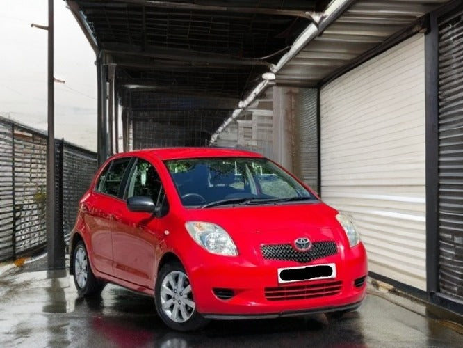 **(ONLY 104K MILEAGE)** 2008 TOYOTA YARIS TR 1.3 VVT-I RED PETROL MANUAL >>--NO VAT ON HAMMER--<<