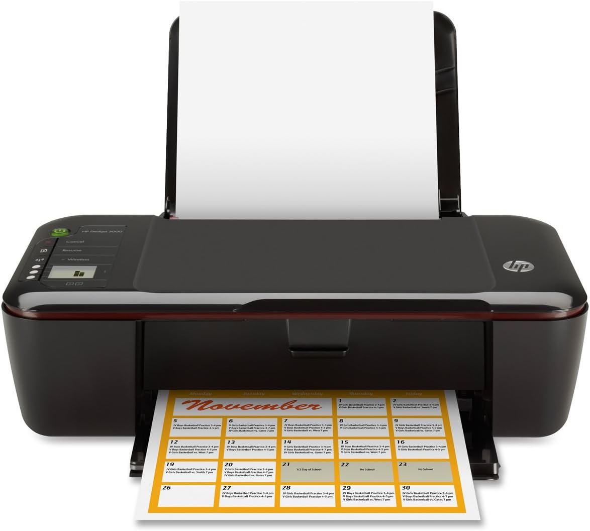 HP DESKJET 3000 J310A WIRELESS INKJET PRINTER