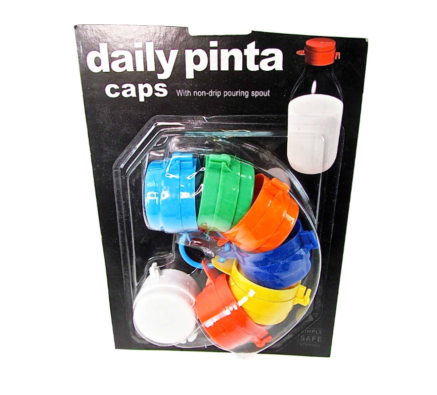 360 X 7 PC DAILY PINTA CAPS WITH SPOUT