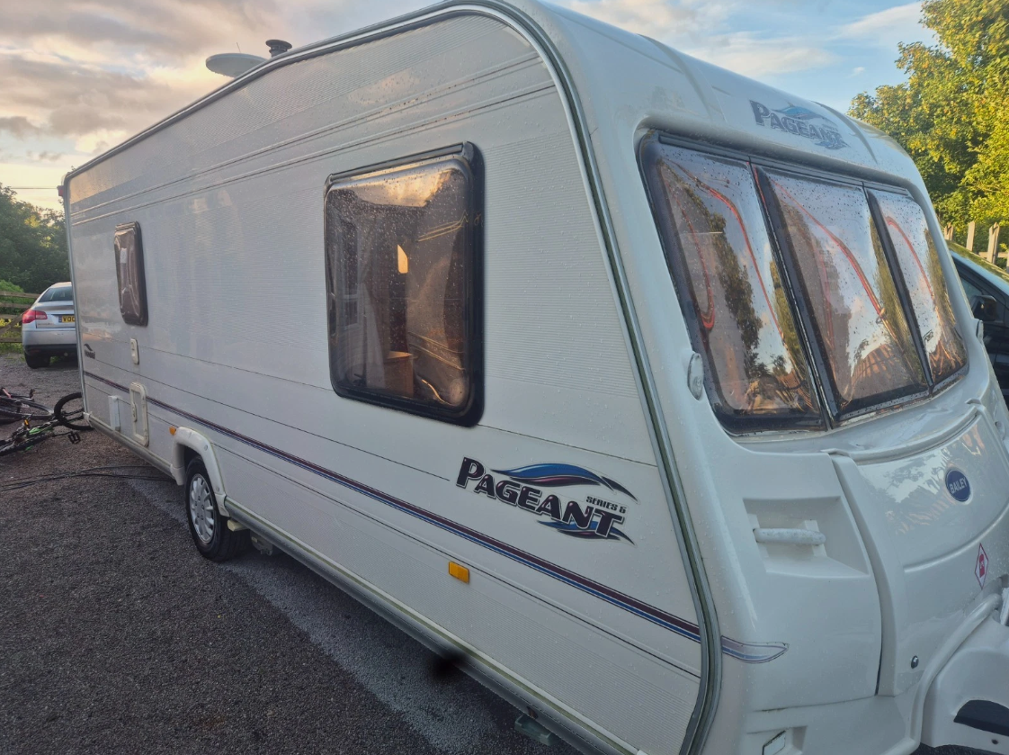 2007 BAILEY PAGEANT VENDEE 4-BERTH TOURING CARAVAN >>--NO VAT ON HAMMER--<<