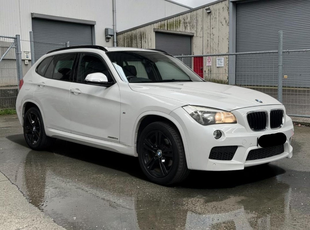 2014 BMW X1 XDRIVE20D M SPORT AUTO SUV IN WHITE >>--NO VAT ON HAMMER--<<