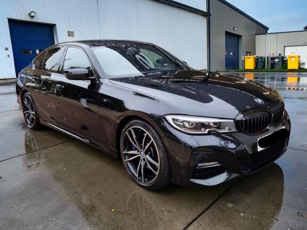 **(ONLY 32K MILEAGE)** 2020 BMW 320I M SPORT 2.0 PETROL AUTOMATIC BLACK >>--NO VAT ON HAMMER--<<