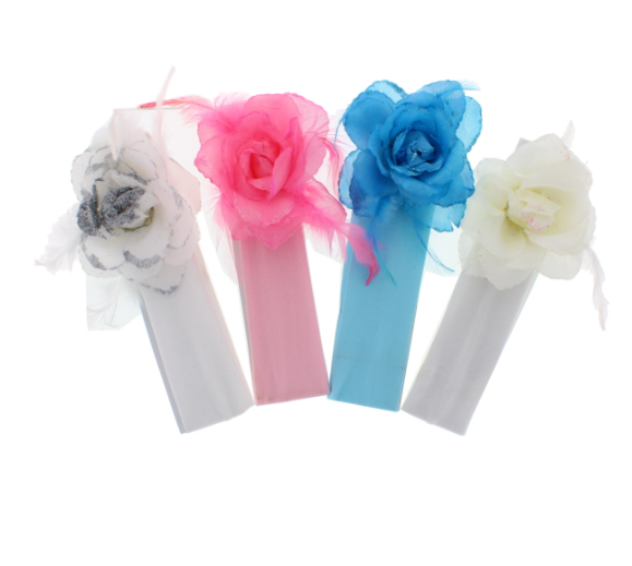 48 X HEADBAND FLOWER ASST
