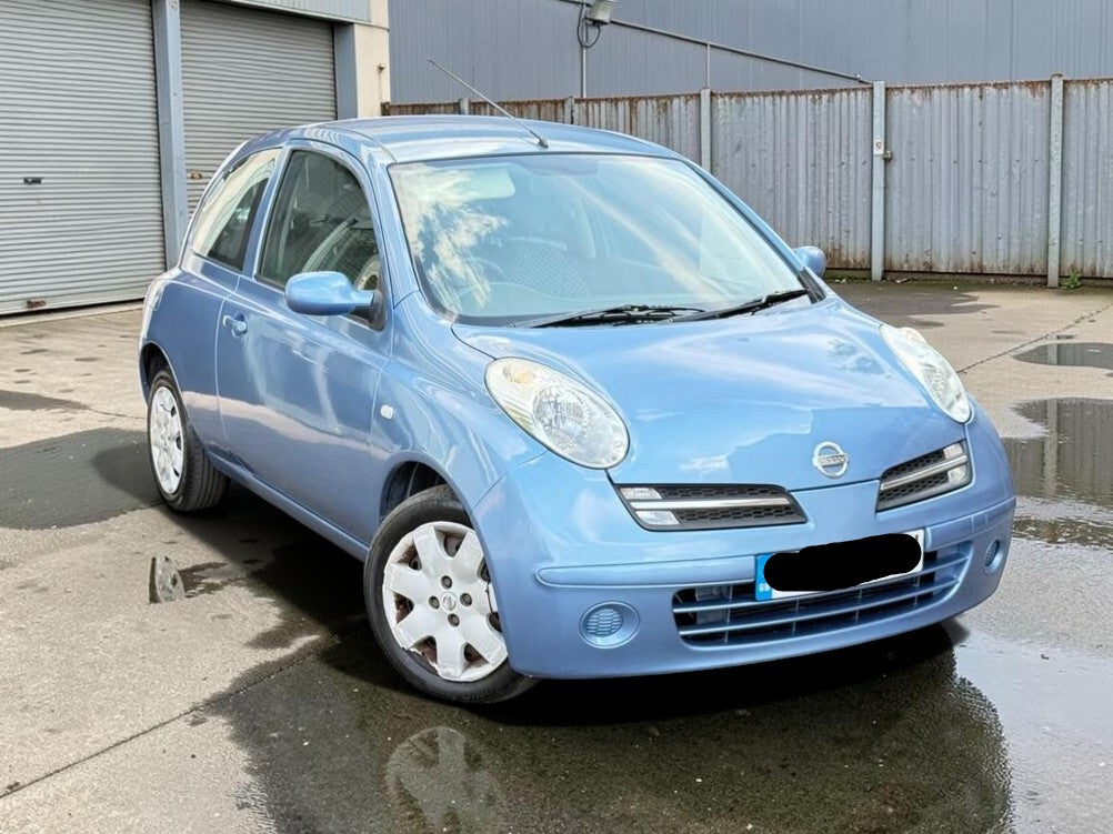 **(ONLY 62K MILEAGE)** 2006 NISSAN MICRA SPIRITA AUTO 1.2L PETROL >>--NO VAT ON HAMMER--<<