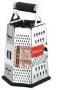 336 X NEW KICHLY 6-SIDED STAINLESS STEEL CHEESE GRATERS | RRP £2,516 | BULK CLEARANCE