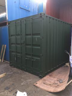 10FT X 8FT FLAT PANEL CONTAINER