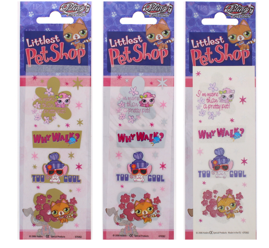 1000 X PET SHOP PRESSERS STICKERS RUB DOWN TRANSFERS