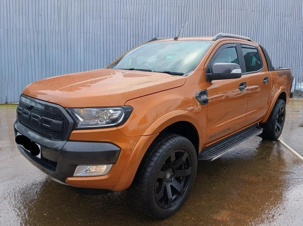 2018 FORD RANGER WILDTRAK 3.2 TDCI AUTOMATIC DIESEL PICK UP IN ORANGE >>--NO VAT ON HAMMER--<<
