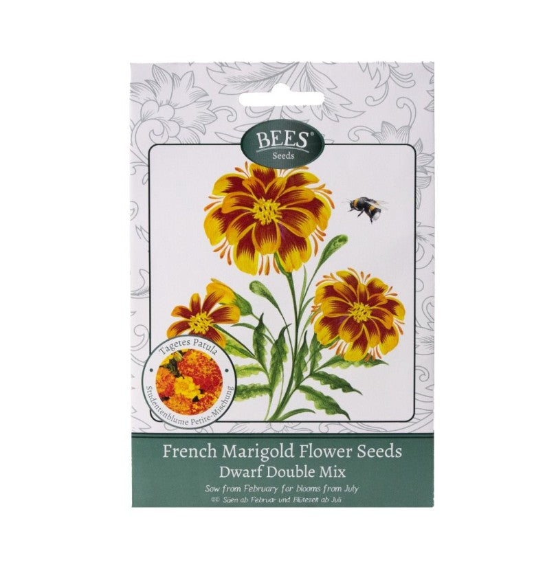 800 X NEW BEES MARIGOLD FRENCH DWARF MIXTURE