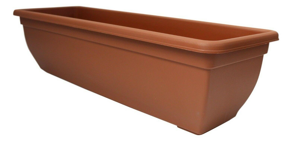653 X NEW WINCHESTER - 43043501203 / 10043501203 - 60CM TROUGH PLANTER - TERRACOTTA