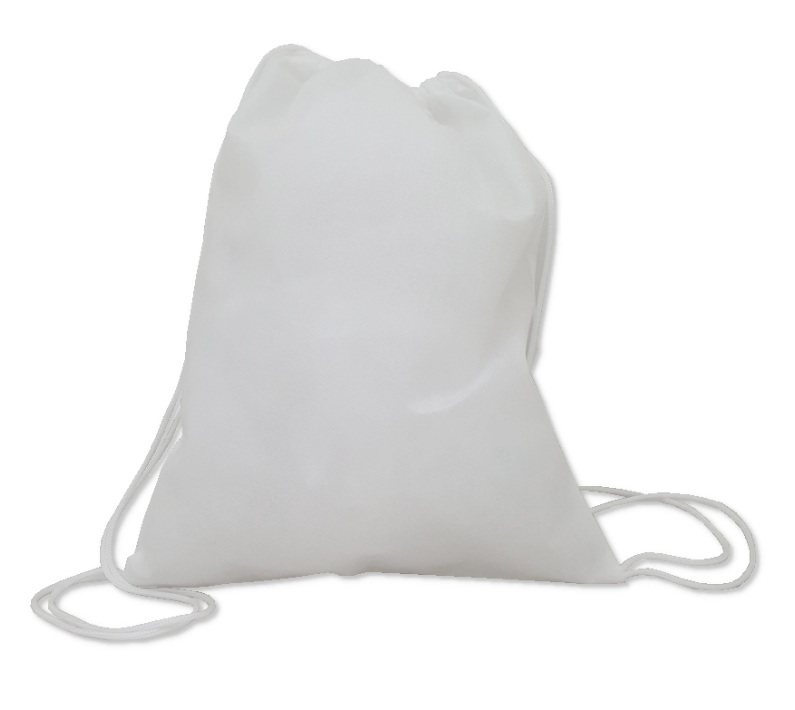 500 X DRAWSTRING BAG WHITE
