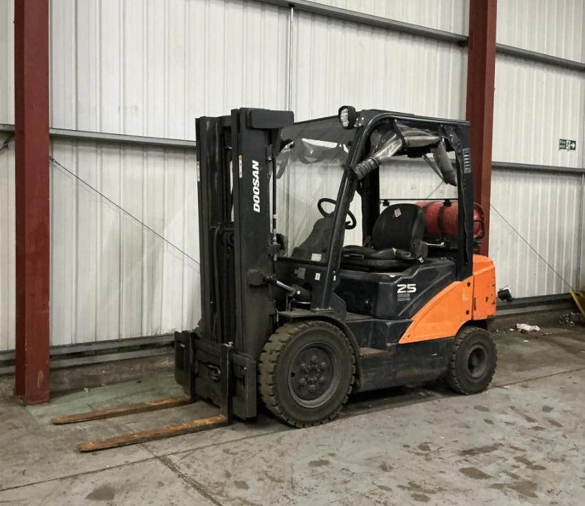 2018 DOOSAN G25P-7 LP GAS FORKLIFT 2.5T DUPLEX