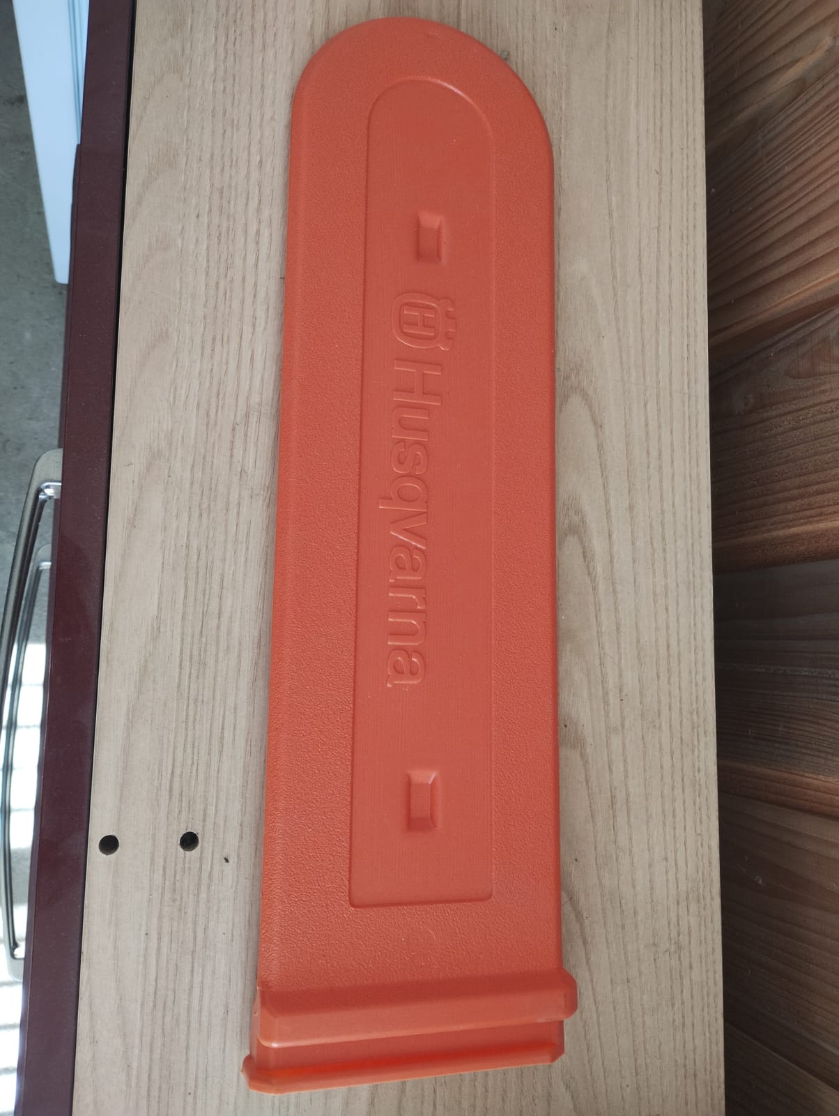 HUSQVARNA CHAINSAW BLADE PROTECTOR - ORANGE - NEW - 19" L X 5.5" WIDE