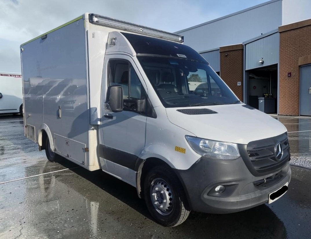 2019 MERCEDES-BENZ SPRINTER 519 CDI AUTO CHASSIS CAB WHITE 2987CC DIESEL >>--NO VAT ON HAMMER--<<