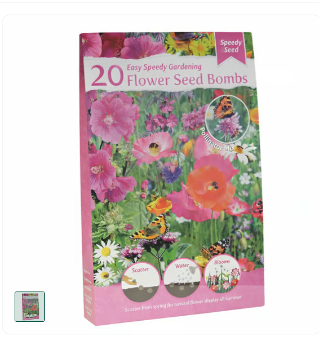 300X NEW SPEEDY SEED BOMBS POLLINATORS MIX