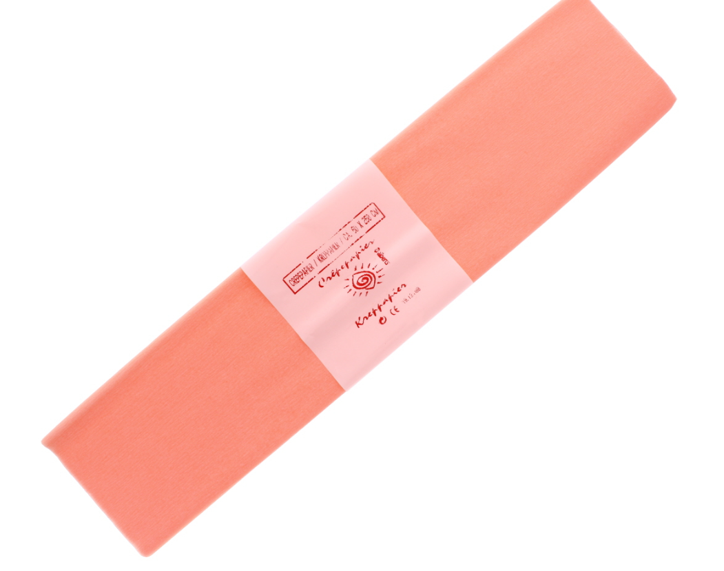 200 X CREPE PAPER ROZE PINK-50X250CM