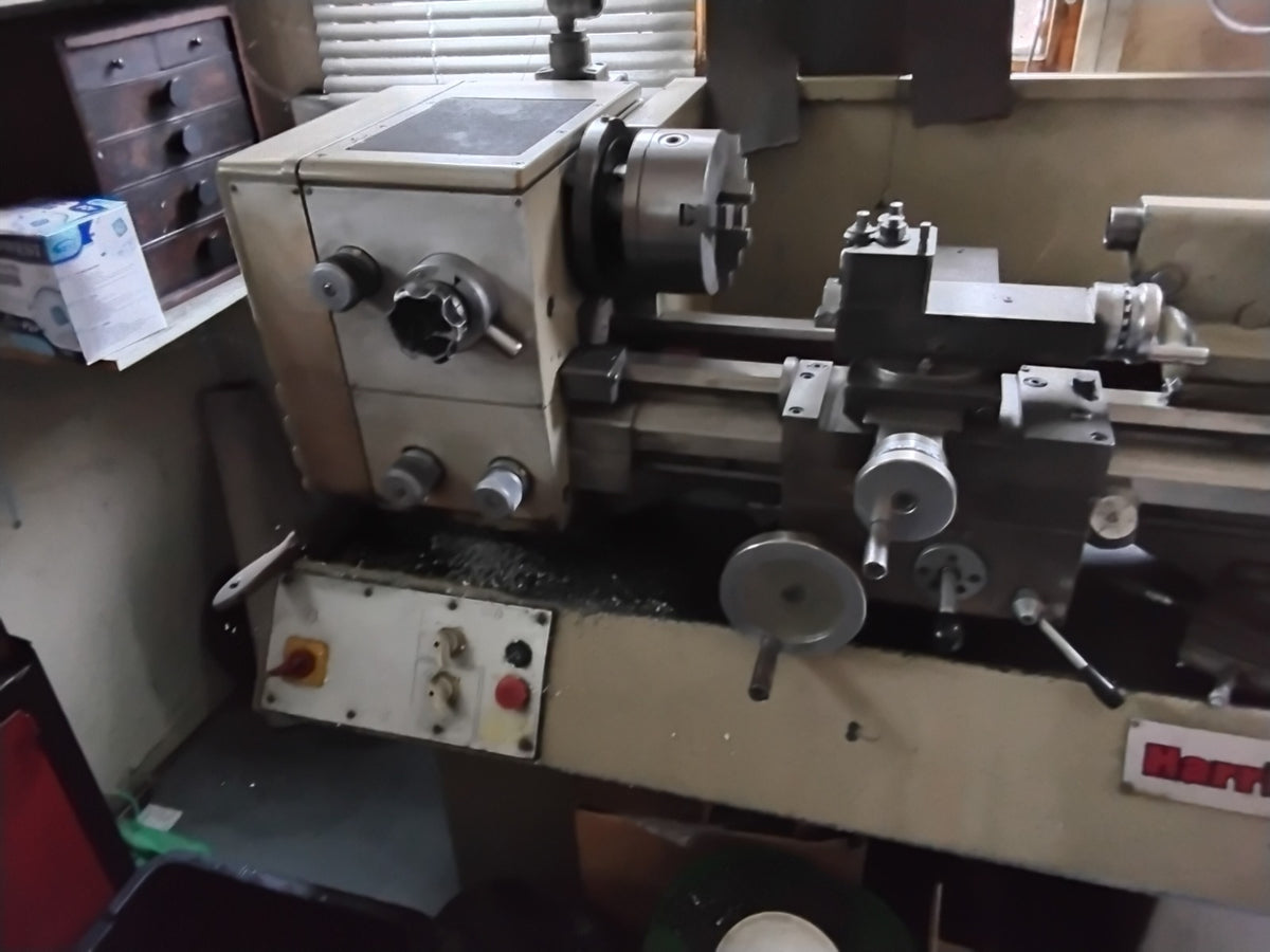 HARRISON M250 CENTRE LATHE – WORKING MACHINE >>--NO VAT ON HAMMER--<<
