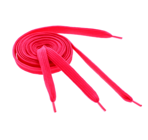 48 X NEON PINK THICK SHOE LACES