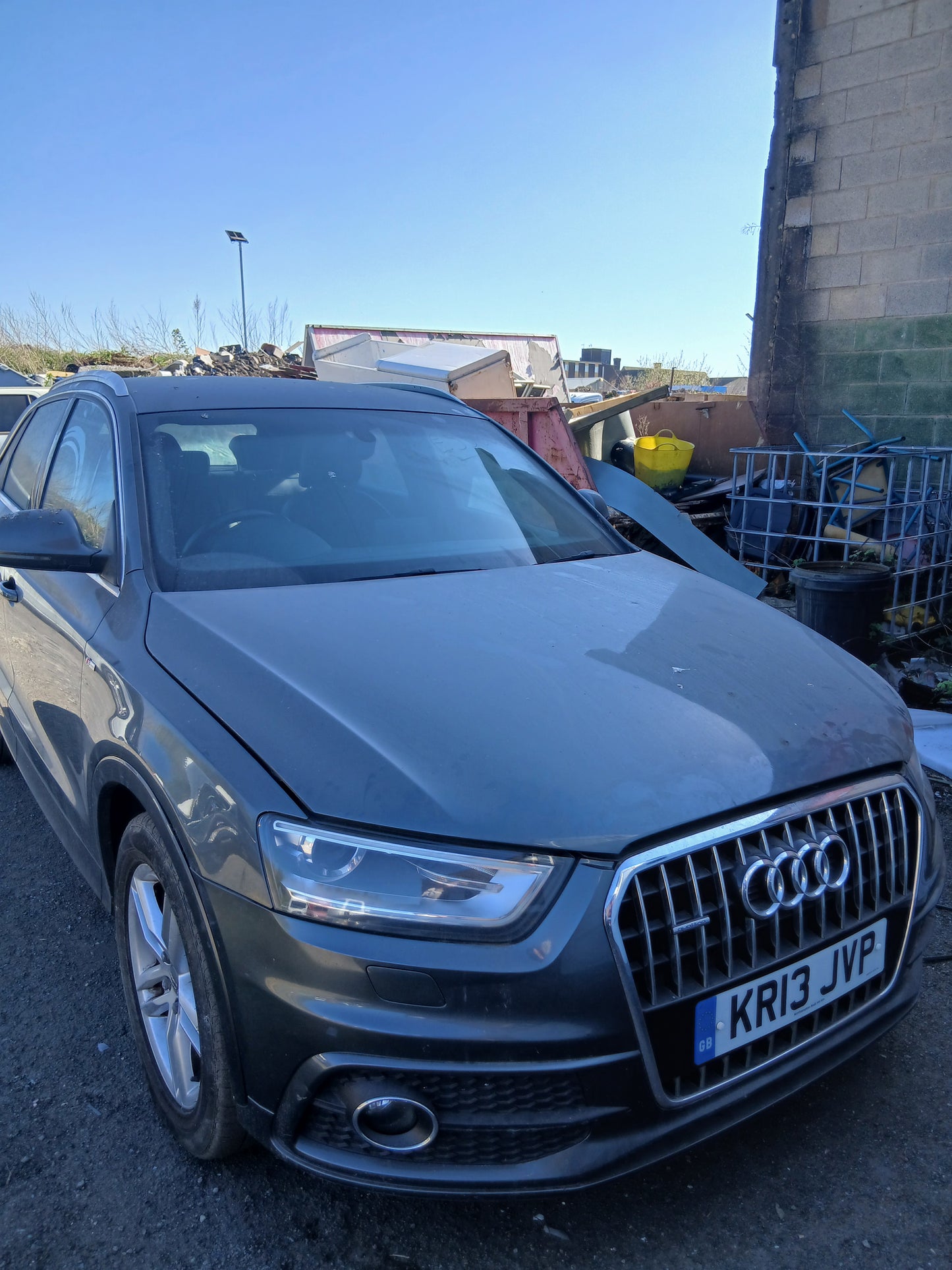 2013 AUDI Q3 S LINE TDI QUATTRO 2L SUV WITH 1 PREVIOUS KEEPER DIESEL - NO VAT ON HAMMER