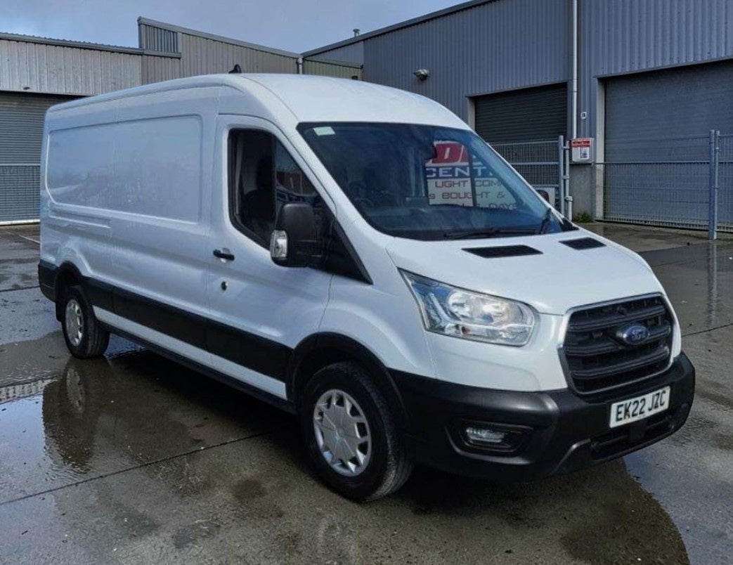 **(ONLY 111K MILEAGE)** 2022 FORD TRANSIT 350 TREND ECOBLUE L3H2 1996CC >>--NO VAT ON HAMMER--<<
