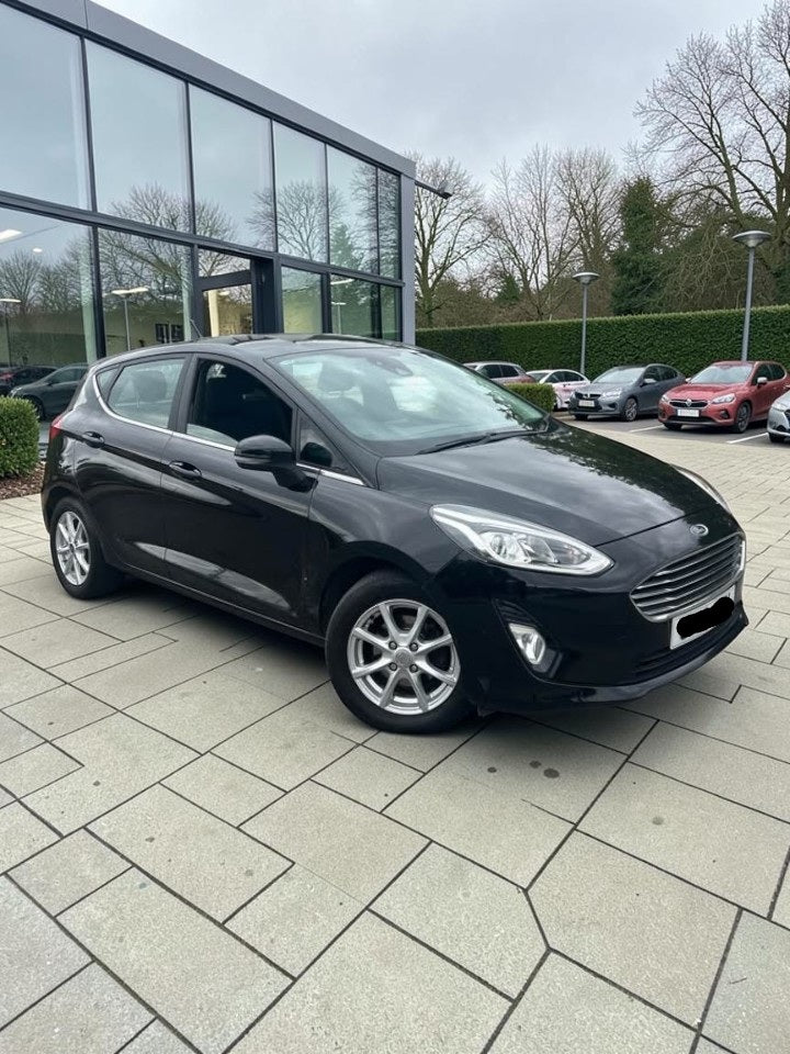 2019 FORD FIESTA ZETEC 1.1 PETROL MANUAL HATCHBACK BLACK >>--NO VAT ON HAMMER--<<