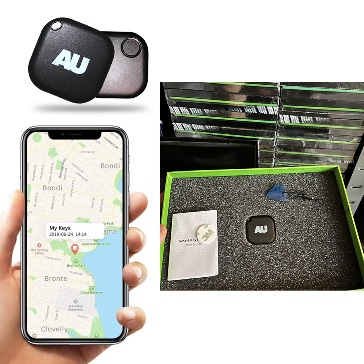 26PCS AU ASSIST SMART TRACKER FINDER BRAND NEW RRP £390 EBAY DAILY SELLERS PRODUCTS