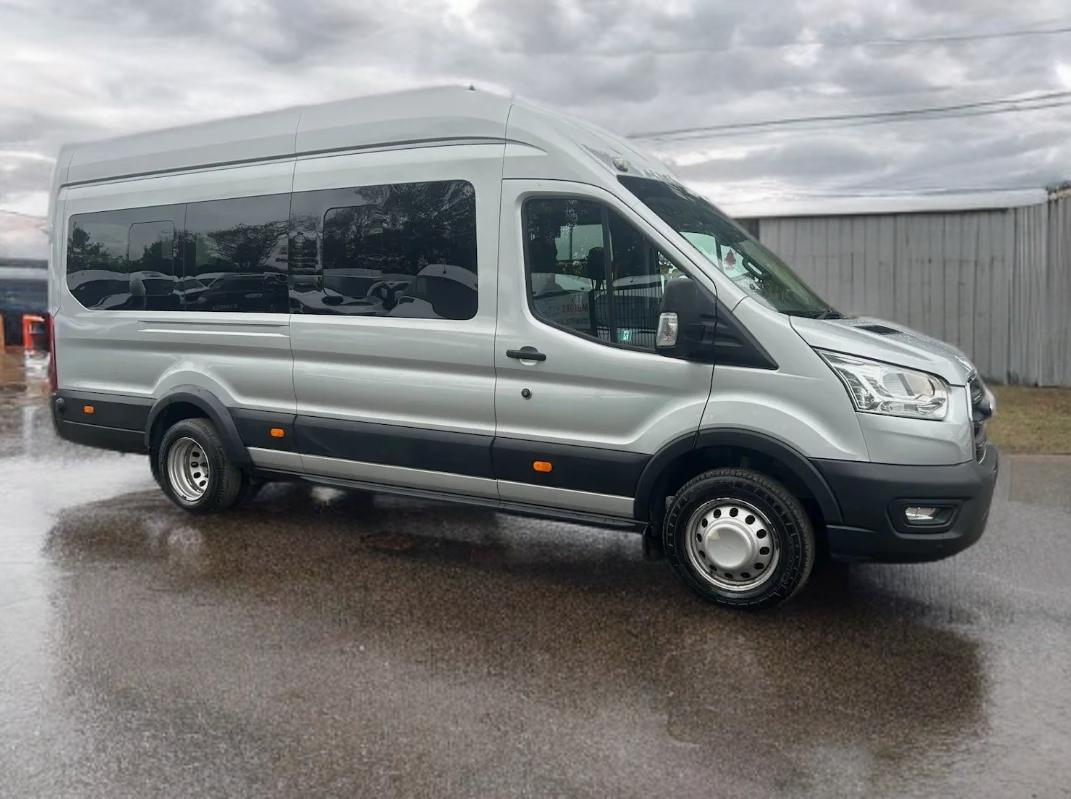 **(ONLY 55K MILEAGE)** 2020 FORD TRANSIT T460 L4H3 TREND 17 SEAT MINIBUS