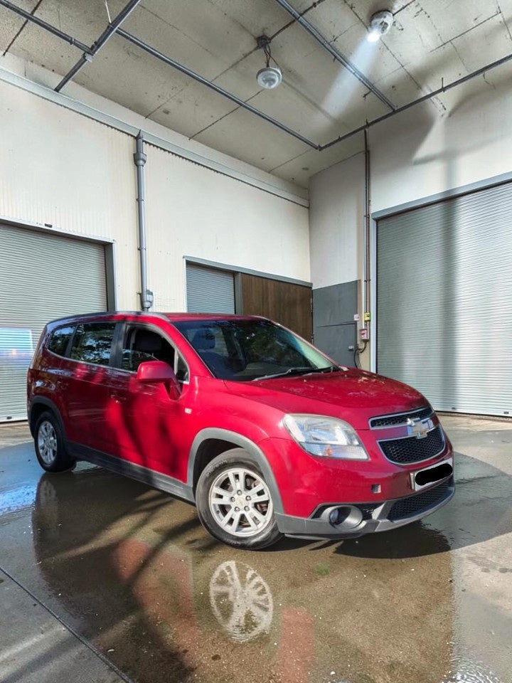 2012 CHEVROLET ORLANDO LTZ VCDI 2.0 DIESEL MANUAL MPV IN RED >>--NO VAT ON HAMMER--<<