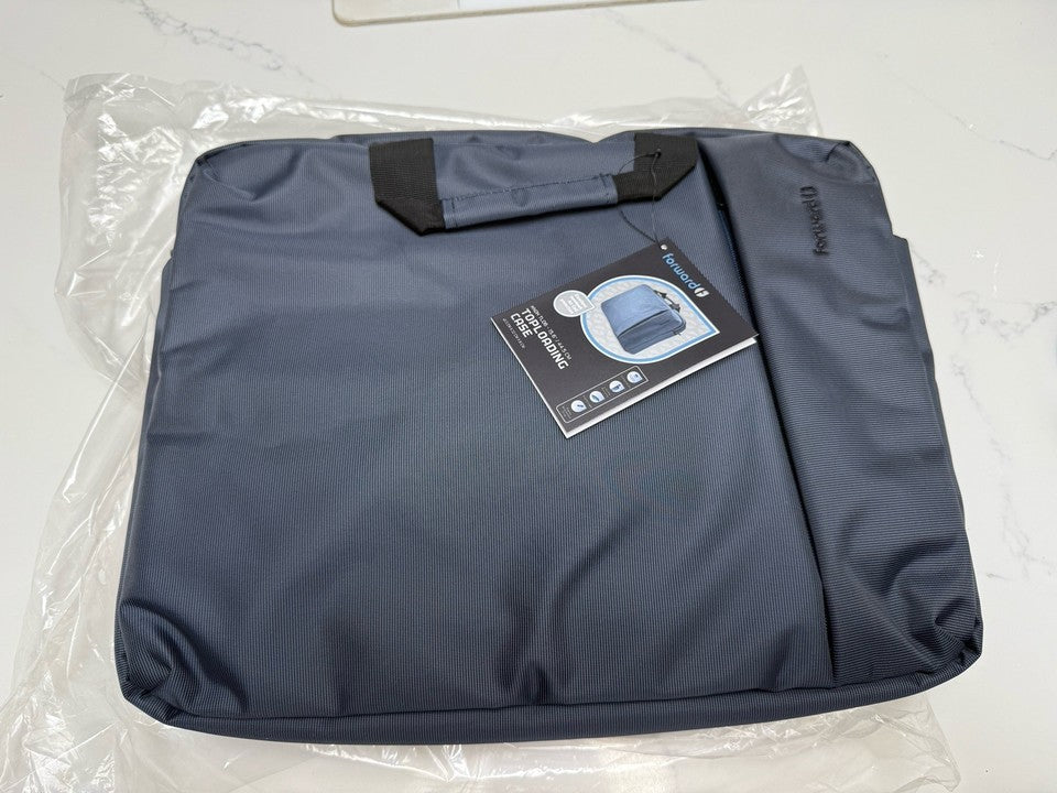 10 X FORWARD KNOX 15.6" TOPLOADER LAPTOP BAGS - GREY & BLUE