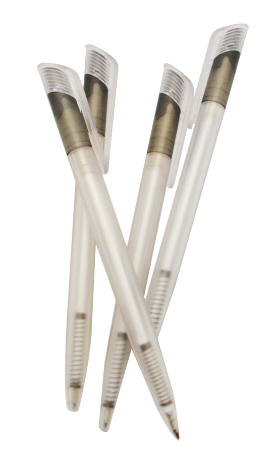 2000 X BALLPEN FROSTY CLEAR