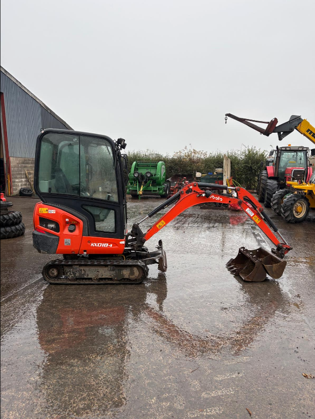 2019 KUBOTA KX018-4 MINI EXCAVATOR