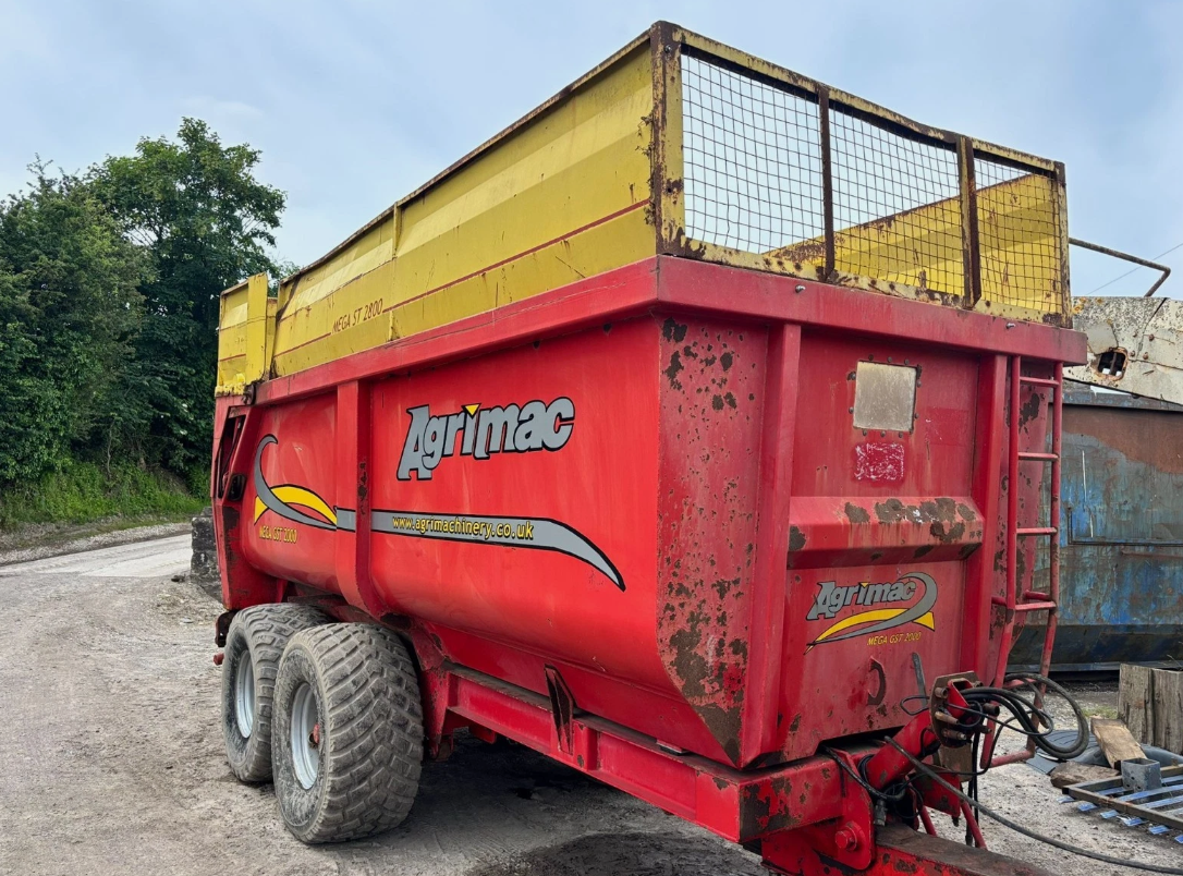 AGRIMAC MEGA GST 2000 GRAIN / SILAGE TRAILER