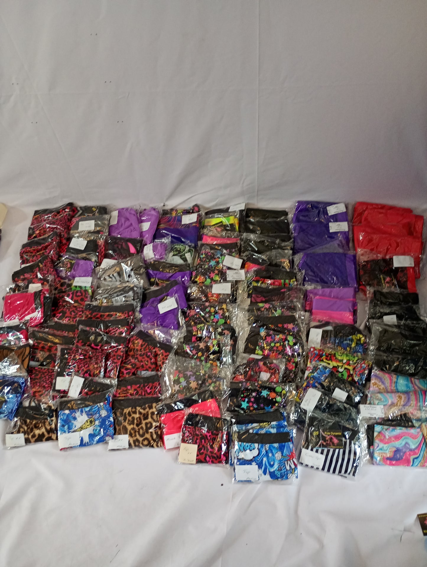 100 X TOPS GYM/DANCE / GYMNASTICS/FESTIVAL