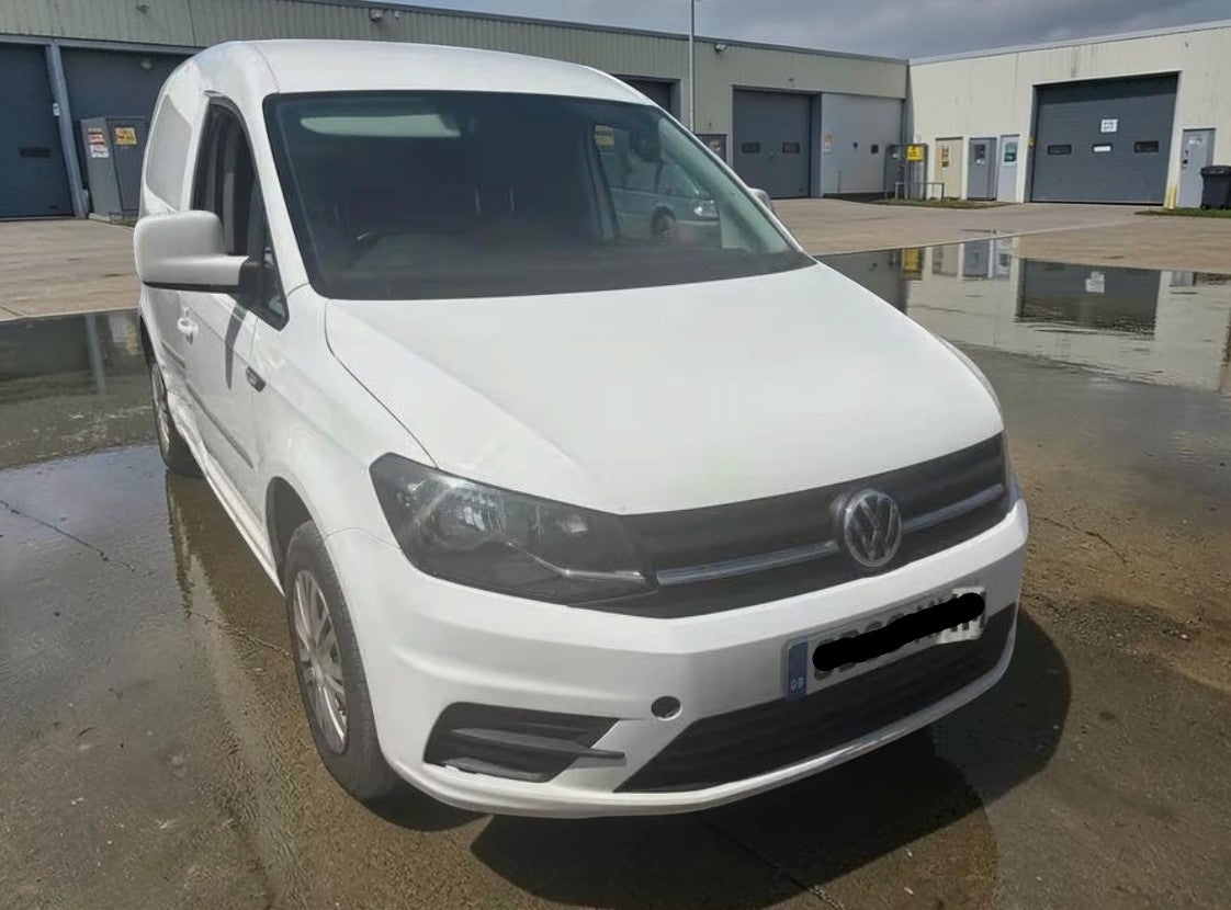 2019 VOLKSWAGEN CADDY C20 TRENDLINE TDI L1H1 1968CC DIESEL MANUAL WHITE PANEL VAN