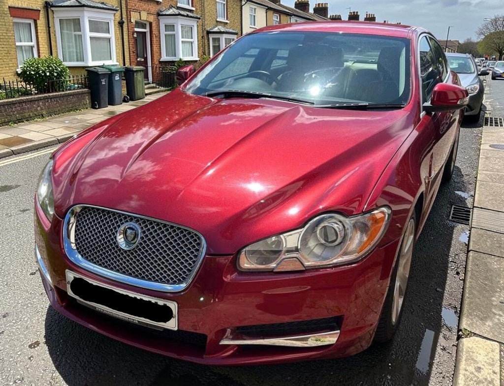 **(ONLY 86K MILEAGE)** 2008 JAGUAR XF PREMIUM LUXURY D V6 A 2.7 DIESEL >>--NO VAT ON HAMMER--<<