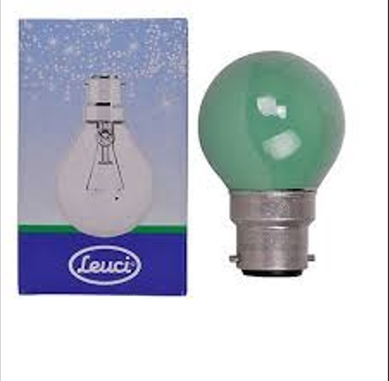 400 X LEUCI-GOLF BALL BULB 25W B22 GREEN