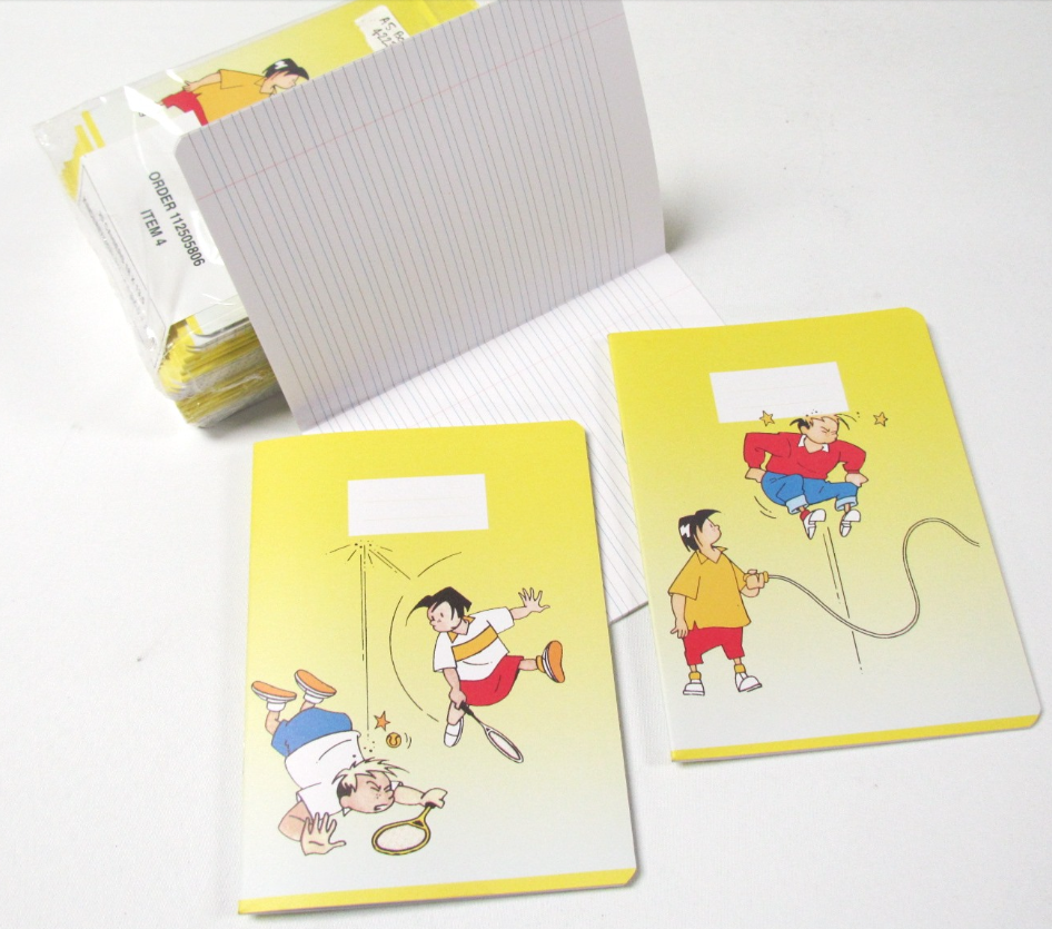 900 X 18X13.5 MUSIC NOTEBOOK A5