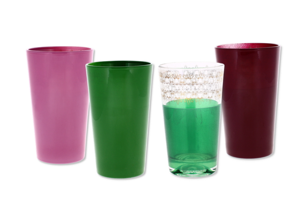 240 X GLASS POTS ASST (SECONDS)