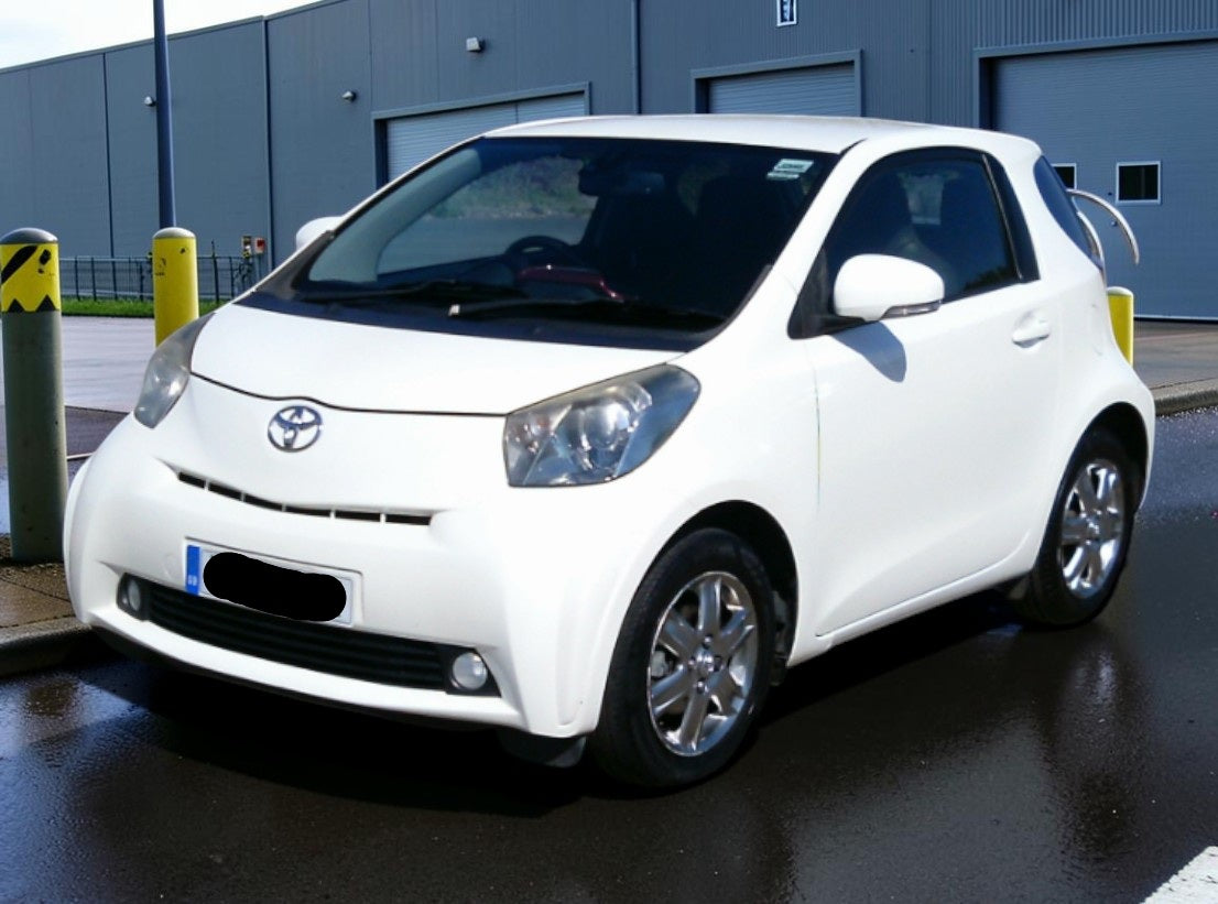 **(ONLY 81K MILEAGE)** 2012 TOYOTA IQ2 VVT-I CVT 998CC AUTOMATIC WHITE >>--NO VAT ON HAMMER--<<