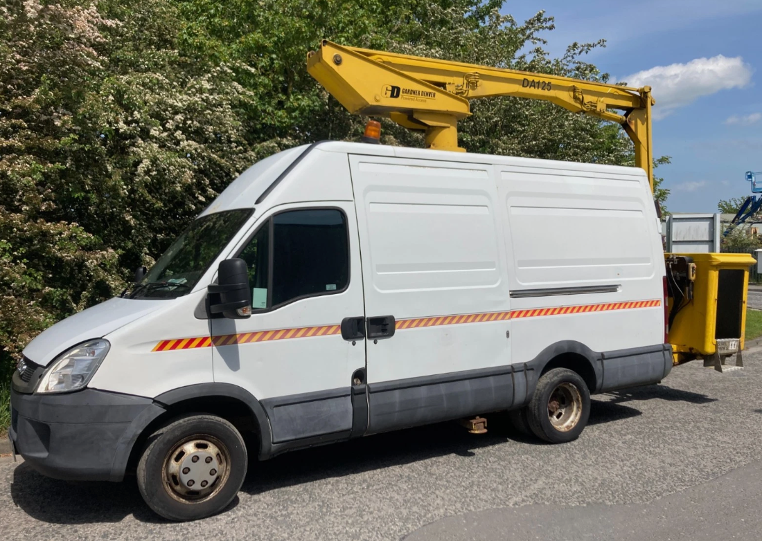 2010 IVECO 50C15 CHERRY PICKER VAN