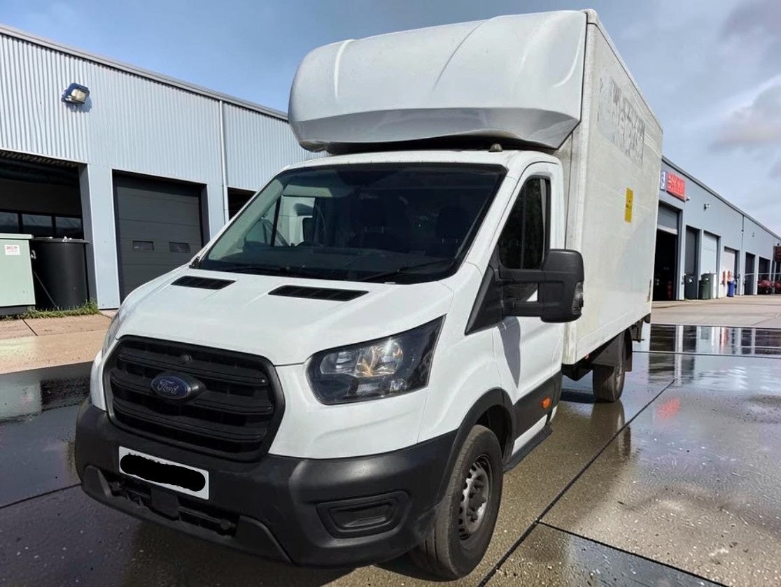 2021 FORD TRANSIT 350 LEADER ECOBLUE LUTON 2.0 MANUAL DIESEL 1996CC >>--NO VAT ON HAMMER--<<