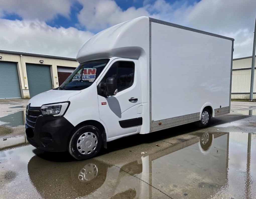 2021 RENAULT MASTER 35 LWB PLATFORM CAB DIESEL MANUAL WHITE