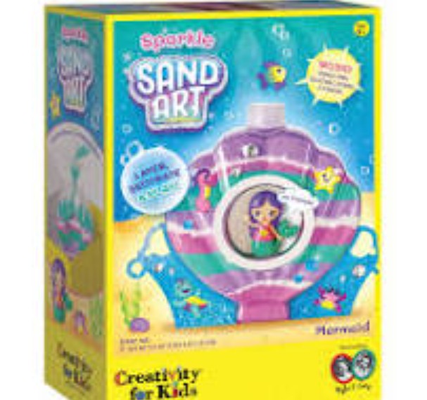 60 X NEW CREATIVITY FOR KIDS - SPARKLE SAND ART MERMAID
