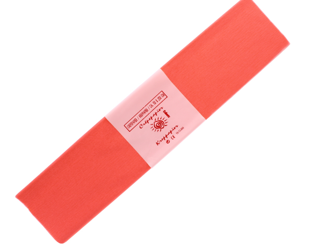 200 X CREPE PAPER PINK-CERISE -50X250CM