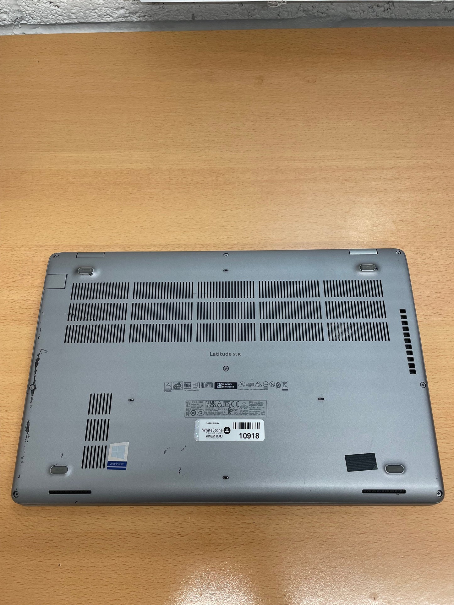 DELL LATITUDE 5510 CORE I5-10210U 8GB RAM 256GB NVME SSD LAPTOP – GRADE B