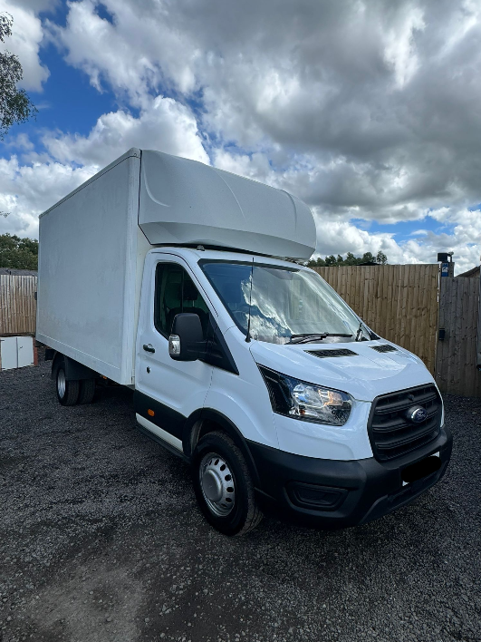 2020 FORD TRANSIT 350 LEADER ECOBLUE 2.0 DIESEL MANUAL CHASSIS CAB WHITE >>--NO VAT ON HAMMER--<<