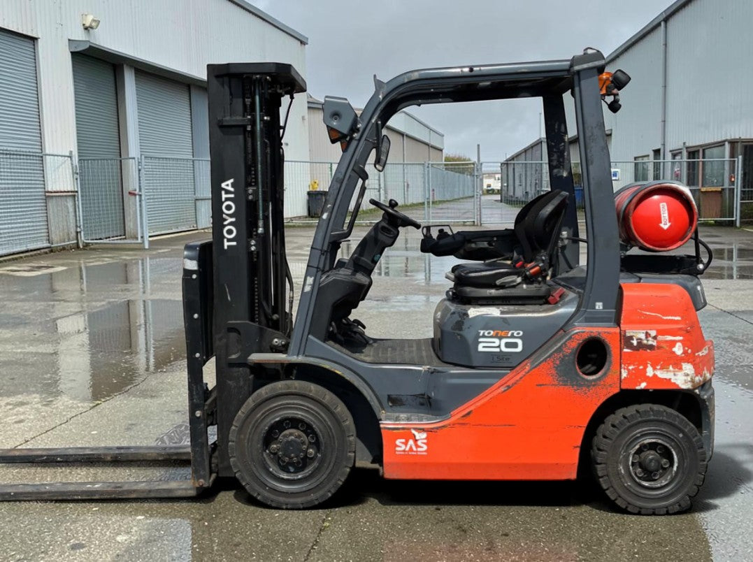 2019 TOYOTA 02-8FGF20 LPG FORKLIFT