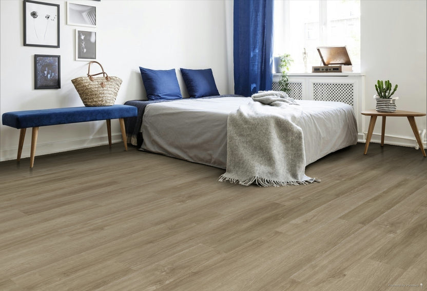 20 BOXES / 47M² FIRMFIT ORIGINAL CW1860 WOOD EFFECT WATERPROOF CLICK FLOORING – CORK BACKED