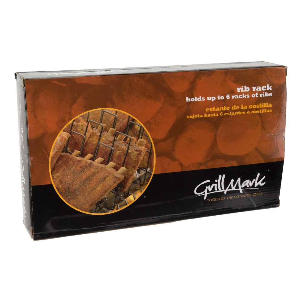 30X GRILL MARK BBQ RIB RACK HOLDS UP TO 6 RACKS OF RIBS